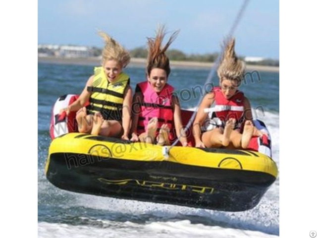 Backrest Traction Water Ski Of 3 Person