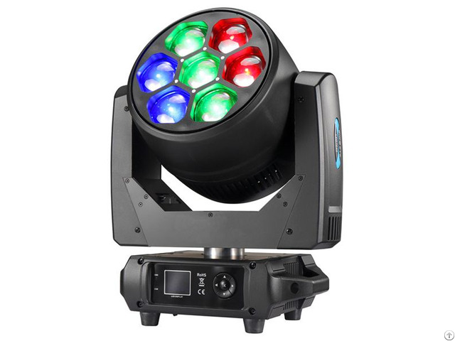 7pcs 40w Bee Eye Rotating Pixel Led Moving Head Light Phn065