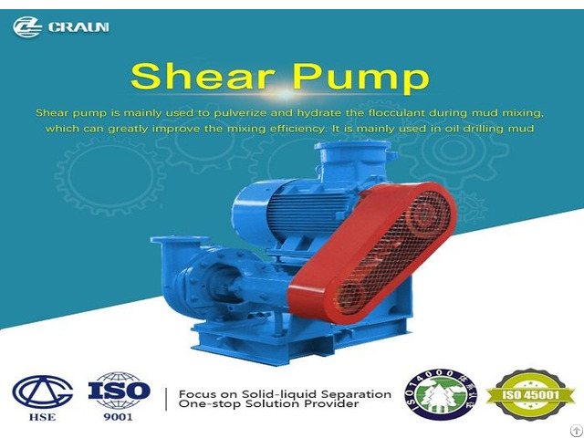 Oilfield Drilling Mud Shear Pump