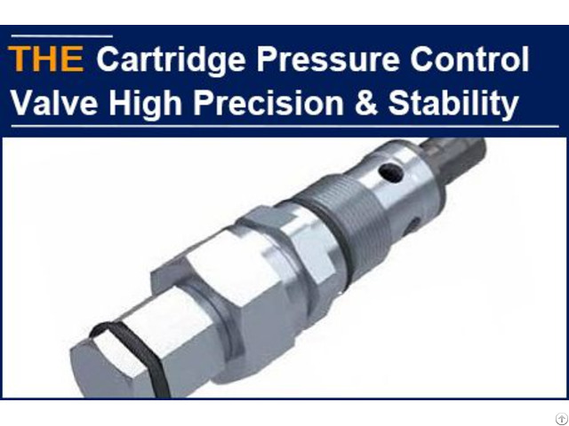 Hydraulic Cartridge Pressure Control Valve High Precision And Stability