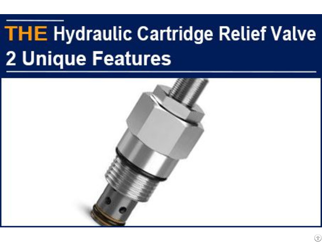 Hydraulic Cartridge Relief Valve 2 Unique Features