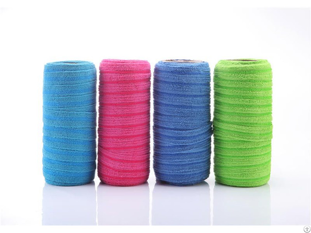 Microfiber Double Color Mop Stripe Jy Ms002