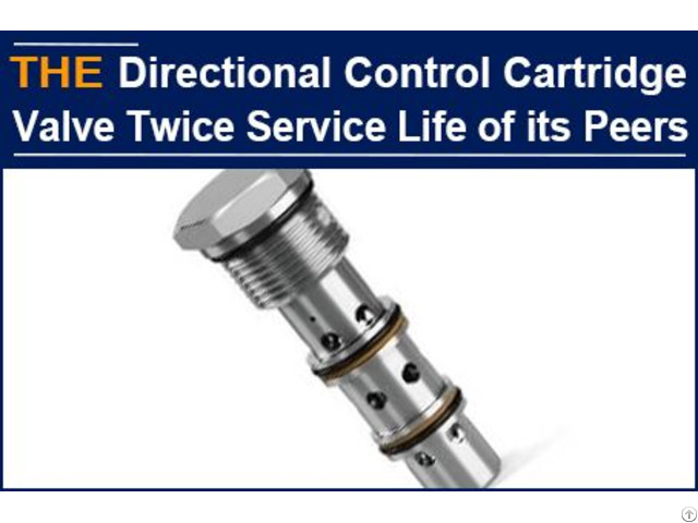 Hydraulic Directional Control Cartridge Valve Twice Service Life Of Its Peers