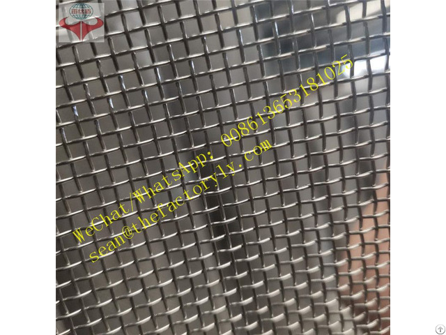 Stainless Steel Woven 316l 5 10 25 50 100 200 Mesh Metal Wire Screen