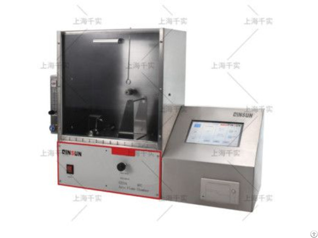 Qinsun 45 Degree Flammability Tester