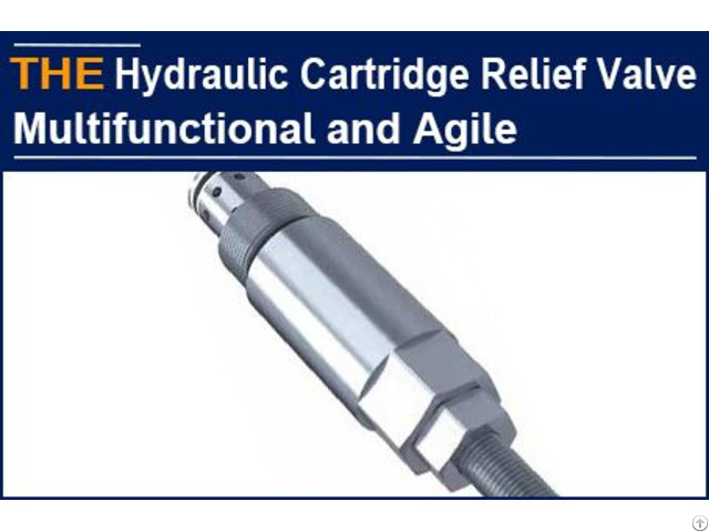 Hydraulic Cartridge Relief Valve Multifunctional And Agile