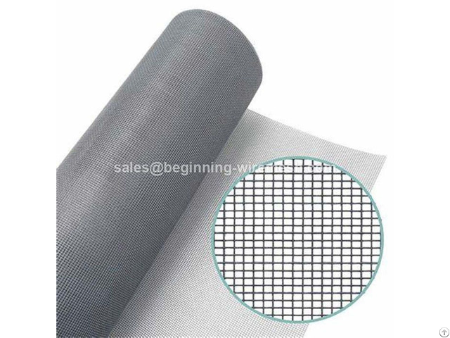 Black And Grey Fiberglass Window Screens