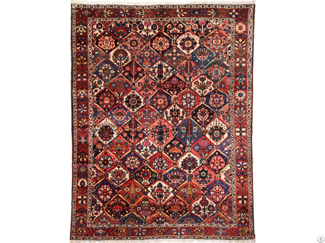 Cyrus Artisan Antique Persian Bakhtiari Rug 8 9 X 11 3