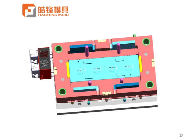 Open Hot Runner Lamp Body Injection Mould