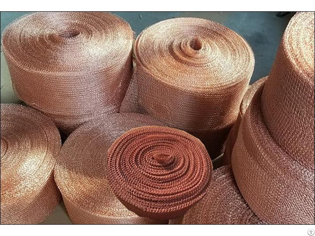 Copper Knitted Mesh