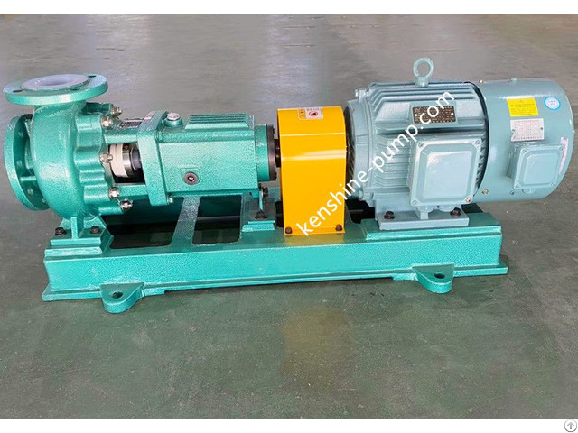 Fluoroplastic Liner Chemical Centrifugal Pump For Acids Unloading