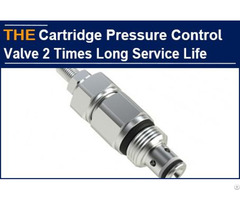 Hydraulic Cartridge Pressure Control Valve 2 Times Long Service Life