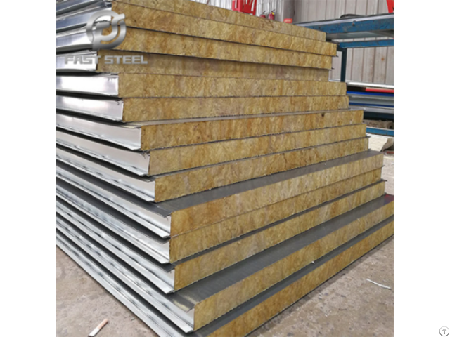 Rock Wool Sandwich Panel For Sale