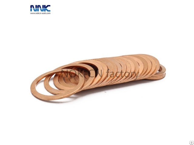 Copper Washer Gasket Flat Ring Seal
