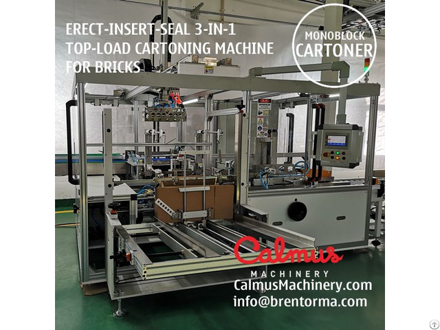 Form Insert Seal Case Packer Monoblock Cartoning Machine