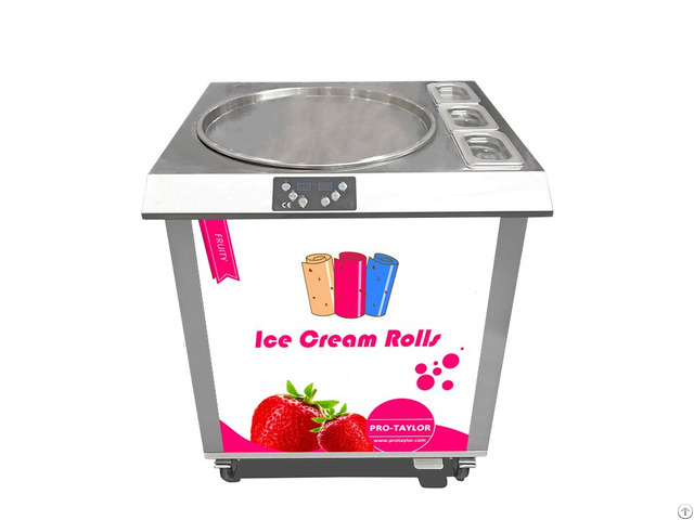 Ice Cream Rolls Machine