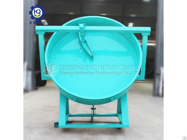 Chicken Manure Organic Fertilizer Disc Granulation Process