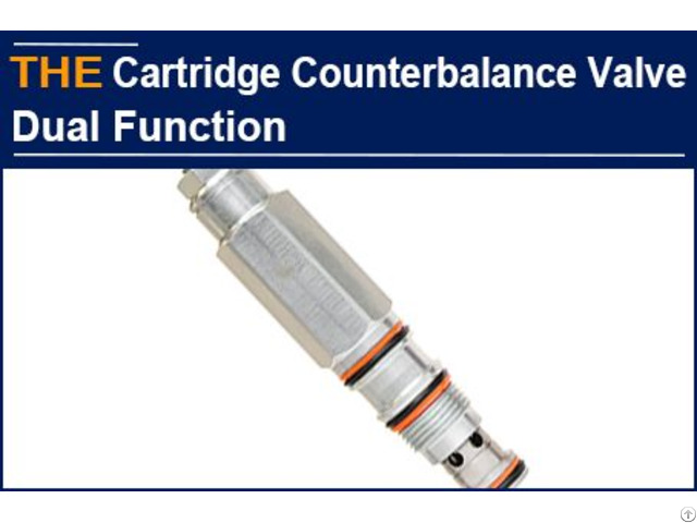 Cartridge Counterbalance Valve Dual Function