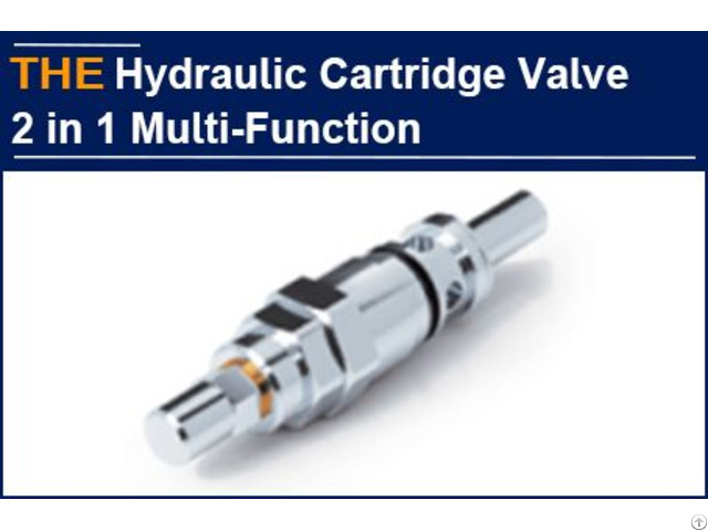 Hydraulic Cartridge Valve 2 In 1 Multi Function