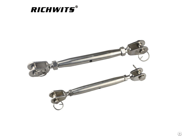 Stainless Steel Rigging Hardware Tension European Close Body Turnbuckle