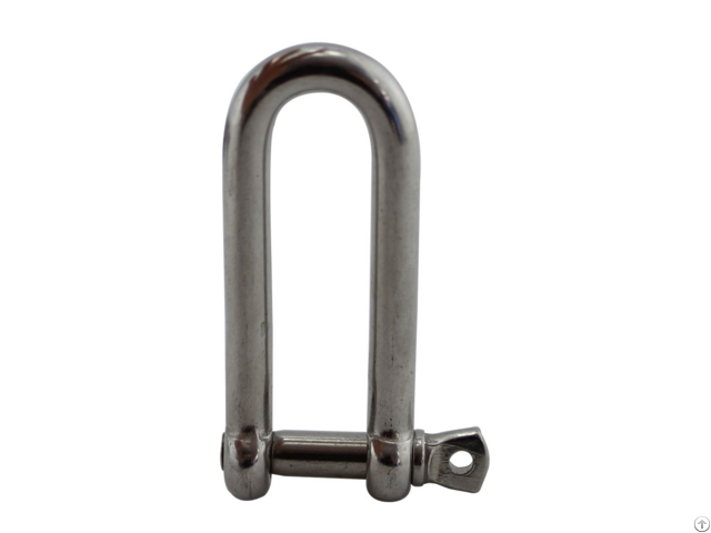 High Quality Rigging Hardware Ss304 316 Captive Screw Pin Long D Shackle