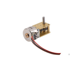 15mm 2 Phase 4 Wire Geared Stepper Motor With Gear Box Rohs Certified