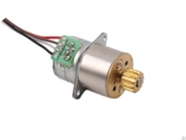 Diameter 15mm 12 Volt Geared Stepper Motor High Torque Low Speed