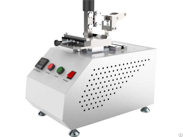 Footwear Shoes Leather Color Friction Fastness Rubbing Tester Crocking Test Machine