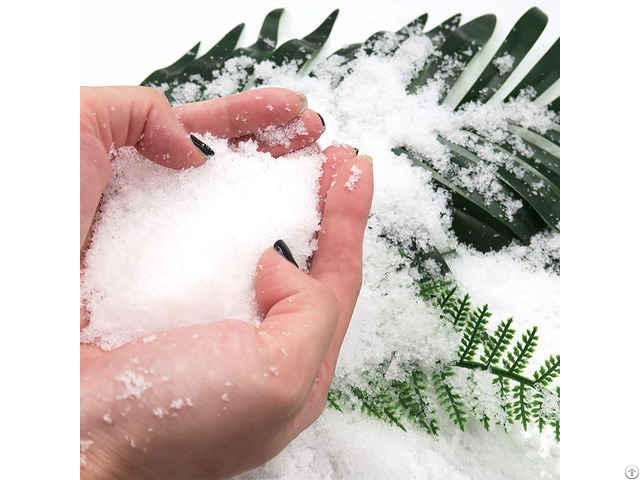 Magic Instant Snow Non Toxic White For Decoration Education