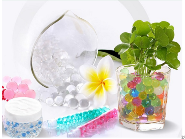 China Polymer Water Beads For Decoration And Planting Demi