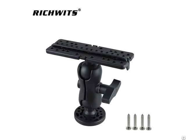 Fishing Accessories Replacement Marine Fit Bracket Plate Holder Electronic Fish Finder Mount