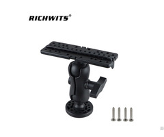 Fishing Accessories Replacement Marine Fit Bracket Plate Holder Electronic Fish Finder Mount