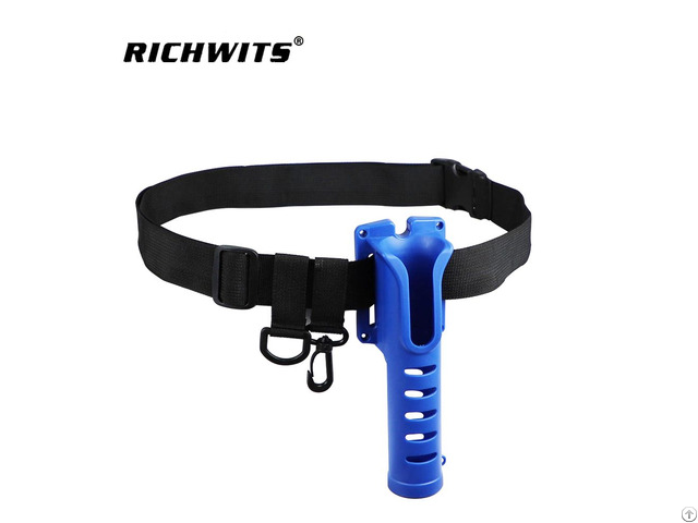 Plastic Fishing Poleequipment Accessories Portable Rod Holder With Waist Belt