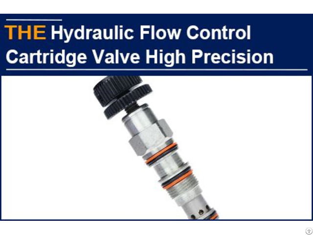 Hydraulic Flow Control Cartridge Valve High Precision