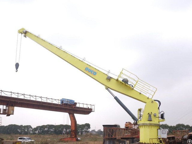 Heavy Lifting Stiff Boom Crane For Sale