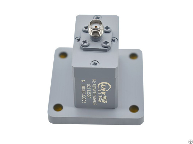 Sma Female Connector Wr90 Bj100 8 2 12 5ghz Rf Waveguide To Coaxial Adapter