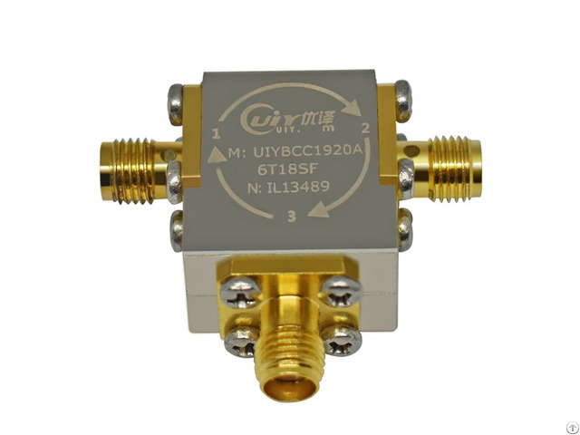 Full Bandwidth 6 0 18 0ghz Rf Broadband Coaxial Circulators