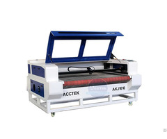 Roll Fabric Cnc Laser Cutting Machine Textile Cloth