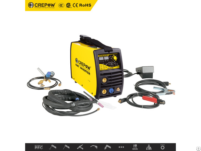 Crepow Tig200 Acdc Inverter Acdc Tig Welding Machine