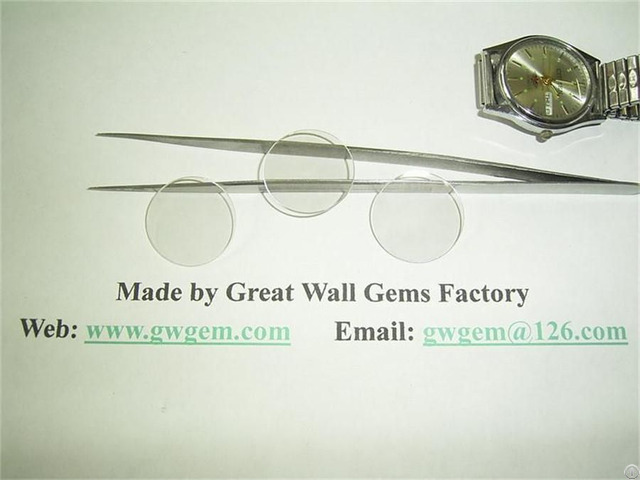 Sapphire Corundum Watch Lens