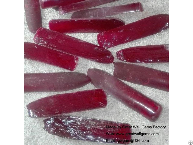 Ruby Corundum Rough