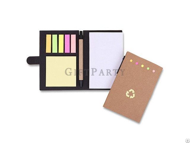 Eco Friendly Folding Kraft Paper Memo Pad