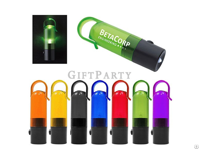 Led Plastic Camping Flashlight