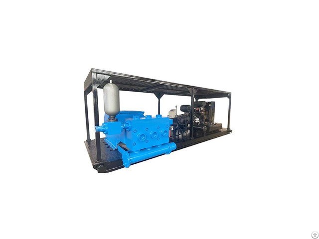 Qznb 2200 Horizontal Three Cylinder Reciprocating Single Acting Mud Pump