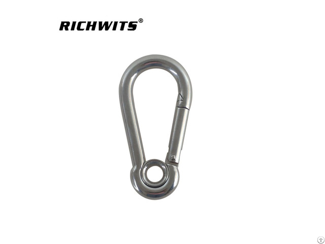 Stainless Steel Carabiner With Outlet