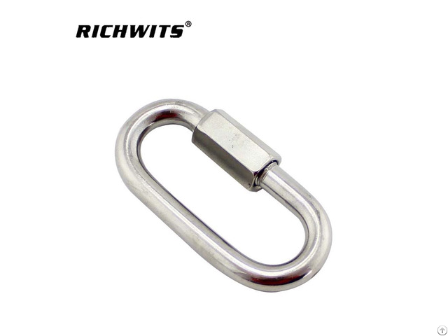 Stainless Steel Quick Link Release Snap Hooks