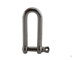 Stainless Steel Lifting Safety Captive Pin Long Dee Shackle