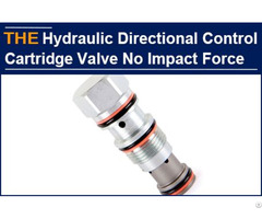 Hydraulic Directional Control Cartridge Valve Free Of Impact Force