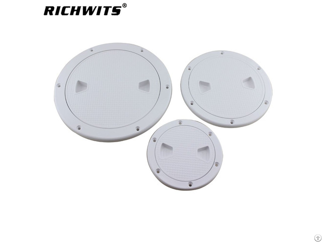 Marine Boat Round Abs Deck Inspection Access Hatch Check Cover Plate
