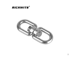 Wire Rope Cable Fittings Stainless Steel Lifting Eye Swivel